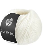 Lana Grossa Superkid Seta kleur 1 (crème) | C.R. Couture