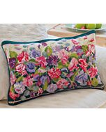 Ehrman borduurkussenpakket fleurige bloemen/sweet pea