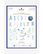 Borduurpakket voorbedrukt ABC Koala van DMC TB160
