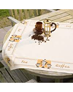 Vervaco Tafelkleed met telpatroon thee en koffie pn-0021725