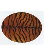  Kniestukken/elleboogstukken opstrijkbaar tijgerprint