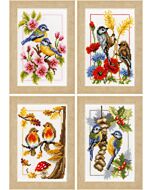 Vervaco 4 borduurpakketten de 4 seizoenen borduren pn-0147602