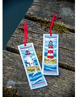 Vervaco borduurpakket 2 boekenleggers vuurtorens borduren PN-0194269