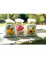 Vervaco borduurpakket 3 kruidenzakjes herfst borduren pn-0021743