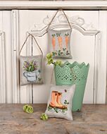 Vervaco borduurpakket deco kussentjes set 3 st. tuin pn-019885