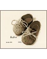 Vervaco borduurpakket Geboortetegel Eerste schoentjes borduren pn-0164620