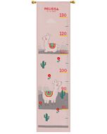 Vervaco borduurpakket groeimeter leuke lama borduren pn-0179067