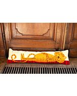 Vervaco borduurpakket tochtkussen Ludieke kat borduren pn-0173047