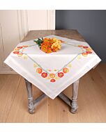 Vervaco borduurpakket voorbedrukte tafelkleed klaprozen borduren pn-0149416