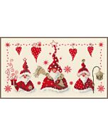 Vervaco borduurpakket vrolijke kerstmannen borduren pn-0148065