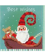 Vervaco Diamond Painting wenskaart Vrolijke Kerst pn-0183277