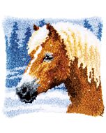 Vervaco knooppakket knoopkussen paard in de sneeuw pn-0178555