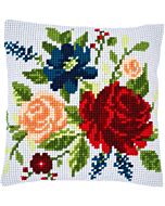 Vervaco kussenpakket pioenrozen pn-0195013 borduren