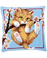 vervaco pn-0148242Borduurpakket kruissteekkussen hangend aan een tak