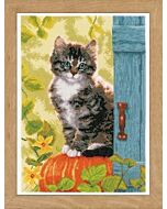 Vervaco borduurpakket Poes op pompoen pn-0158303 borduren 