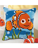 Kruissteekkussen Disney Nemo borduren Vervaco pn-0014574
