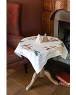 Vervaco tafelkleed Nordic Christmas borduren pn-0154987 voorbedrukt 80x80cm 