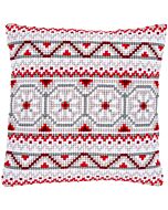 Vervaco voorbedrukt kruissteekkussen Noors motief pn-0150989 