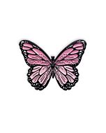 Letistitch Needle Minder Vlinder roze