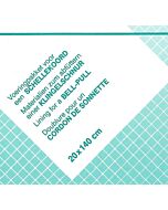 Voering pakket voor borduurpakketten zoals voor schellekoord of groeimeter 