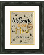 Voorbedrukt borduurpakket our hive van Dimensions 71-06256 borduren