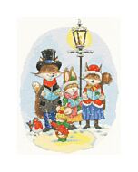 Bothy Threads borduurpakket 'A Christmas Carol' XBR4 telpatroon