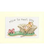 Bothy Threads borduurpakket wenskaart lekker kammetje XGC65 telpatroon incl. passe-partout, kaart en envelop