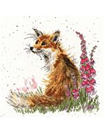 Bothy Threads borduurpakket 'foxgloves' XHD08 telpatroon