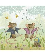 Bothy Threads borduurpakket 'woodland dance' XSS30 telpatroon