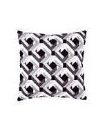 Borduurpakket spansteek kussen zwarte-wit van Vervaco pn-0148243