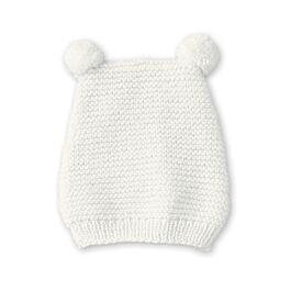 Phildar baby mutsje met pompons breien van Phil Caresse Phildar baby trui met beer breien van super baby | C.R. Couture