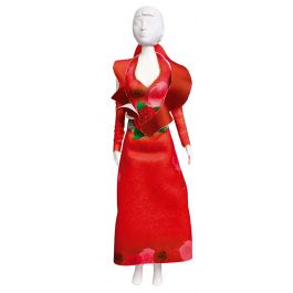 site in de rij gaan staan Steil Dress Your Doll Zelf Barbiekleren Mary red roses pn-0164647 | C.R. Couture