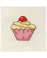 Mouseloft borduurpakket cupcake 004-F01 telpatroon