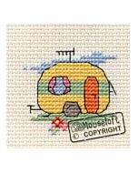 Mouseloft borduurpakket caravan 004-G01 telpatroon