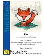 Mouseloft borduurpakket vos 004-M15 telpatroon