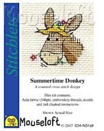 Mouseloft borduurpakket ezel 004-N01 telpatroon