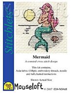 Mouseloft borduurpakket zeemeermin 004-N04 telpatroon