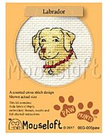 Mouseloft borduurpakket labrador 00G-006 telpatroon