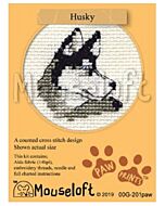 Mouseloft borduurpakket husky 00G-201 telpatroon