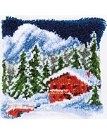 Knooppakket Knoopkussen Winterberglandschap Vervaco pn-0153601