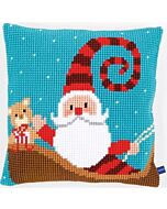 vrolijke kerstman Vervaco pn-015589