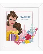 Enchanted Beauty Belle met telpatroon Disney prinsessen