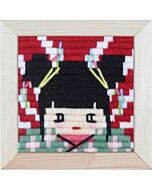 Borduurpakket Geisha in spansteek pako 079.733