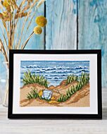 Permin borduurpakket strandtas 13-4410 telpatroon