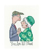 Heritage Crafts borduurpakket 'all I need' 1864A telpatroon 