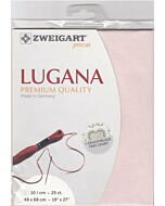Borduurstof evenwaeve Murano 32ct/12.6 draadjes/p.cm. van Zweigart kl. 4115 roze afm. 48x68cm 