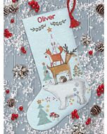 Dimensions borduurpakket Kerstsok woodland 70-09601 telpatroon
