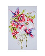 Magic needle borduurpakket sleutels voor de blije vogels 70-20 telpatroon