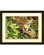 Borduurpakket luipaard van dimensions gold collection 70-35300