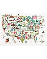 Borduurpakket Illustrated USA om te borduren van Dimensions om te borduren met telpatroon 70-35360